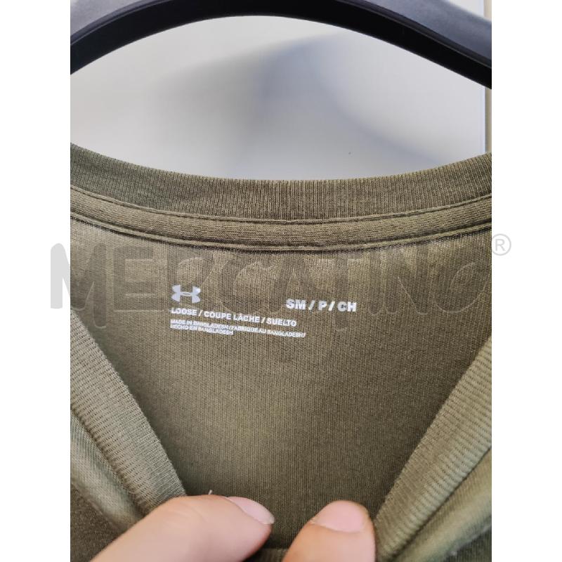 MAGLIETTA UOMO UNDER ARMOUR VERDE TG.S | Mercatino dell'Usato Vinci - fraz. sovigliana 2