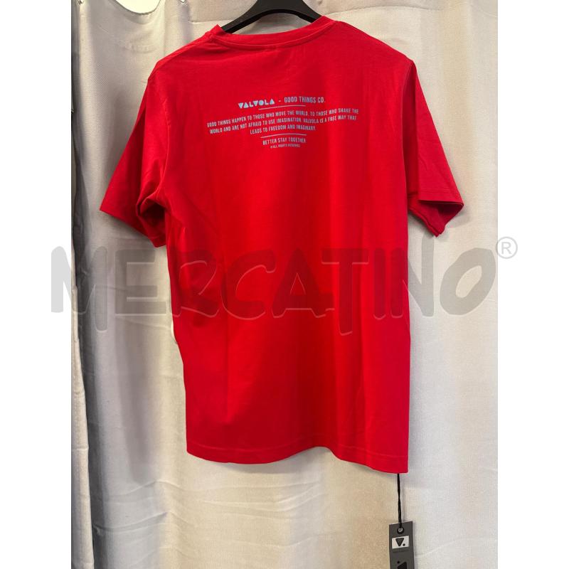 MAGLIETTA UOMO VALVOLA ROSSA TG.S | Mercatino dell'Usato Vinci - fraz. sovigliana 3