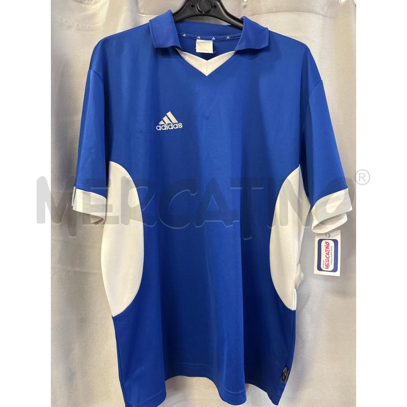 MAGLIETTA UOMO # ADIDAS AZZURRA BIANCA ACETATA | Mercatino dell'Usato Vinci - fraz. sovigliana 1