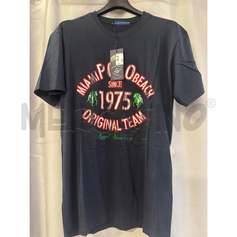 MAGLIETTA # MIAMI BEACH POLO CLUB BLU TG.M NUOVA | Mercatino dell'Usato Vinci - fraz. sovigliana 1