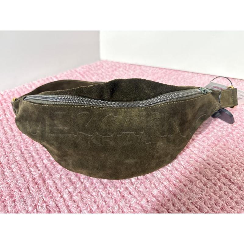 MARSUPIO DONNA KRIZIA SCAMOSCIATO VERDE | Mercatino dell'Usato Vinci - fraz. sovigliana 1