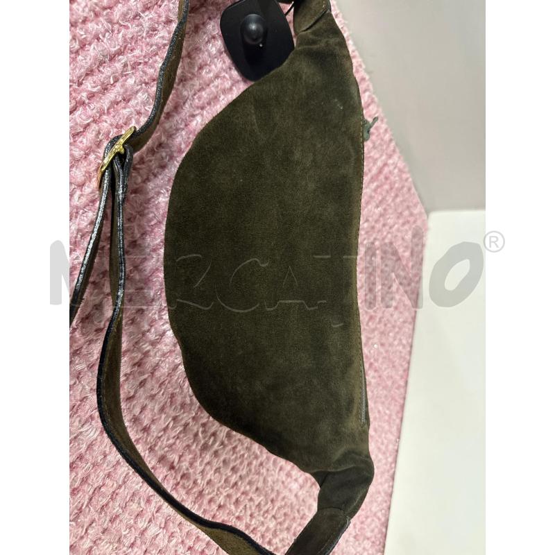 MARSUPIO DONNA KRIZIA SCAMOSCIATO VERDE | Mercatino dell'Usato Vinci - fraz. sovigliana 2