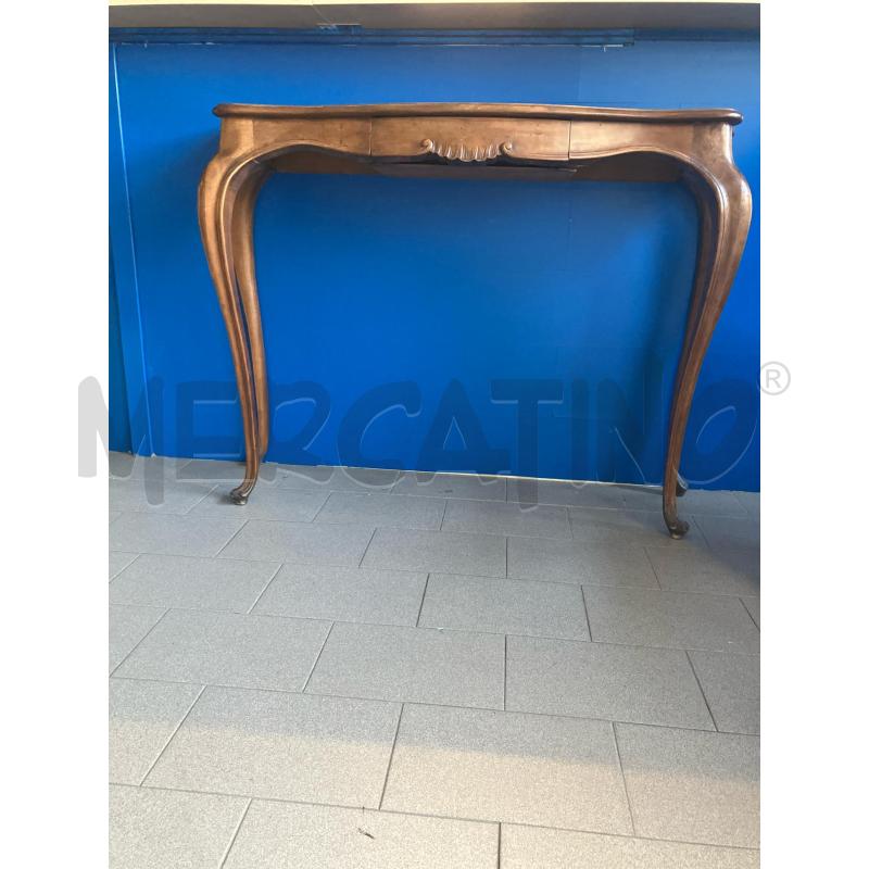 MOBILETTO CONSOLLE IN STILE 4 GAMBE CON CASSETTO | Mercatino dell'Usato Vinci - fraz. sovigliana 1