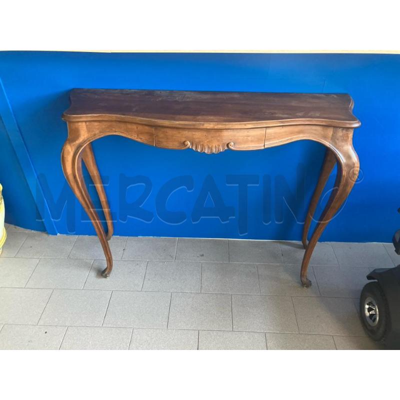 MOBILETTO CONSOLLE IN STILE 4 GAMBE CON CASSETTO | Mercatino dell'Usato Vinci - fraz. sovigliana 2