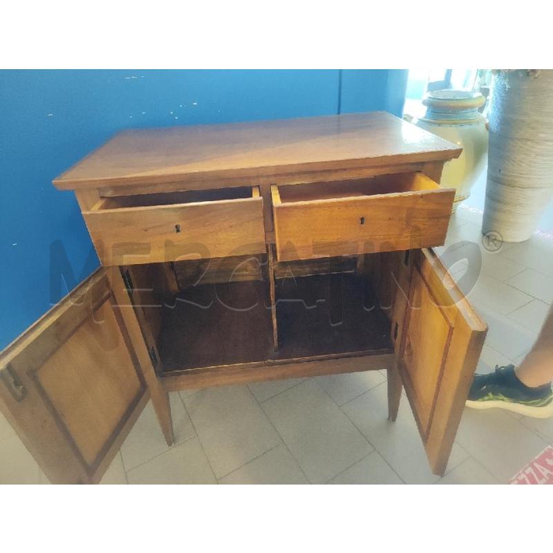 MOBILETTO NOCE 2 ANTINE CON CASSETTI L. 70 CM | Mercatino dell'Usato Vinci - fraz. sovigliana 3