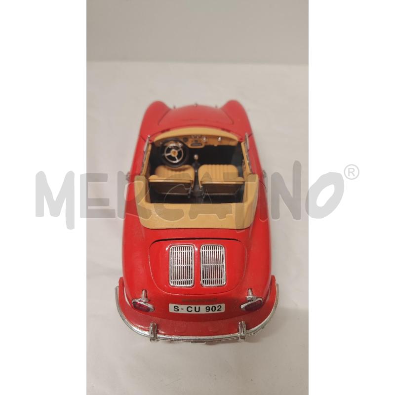 MODELLINO AUTOPORSCHE 356 B BURAGO ROSSA  | Mercatino dell'Usato Vinci - fraz. sovigliana 3