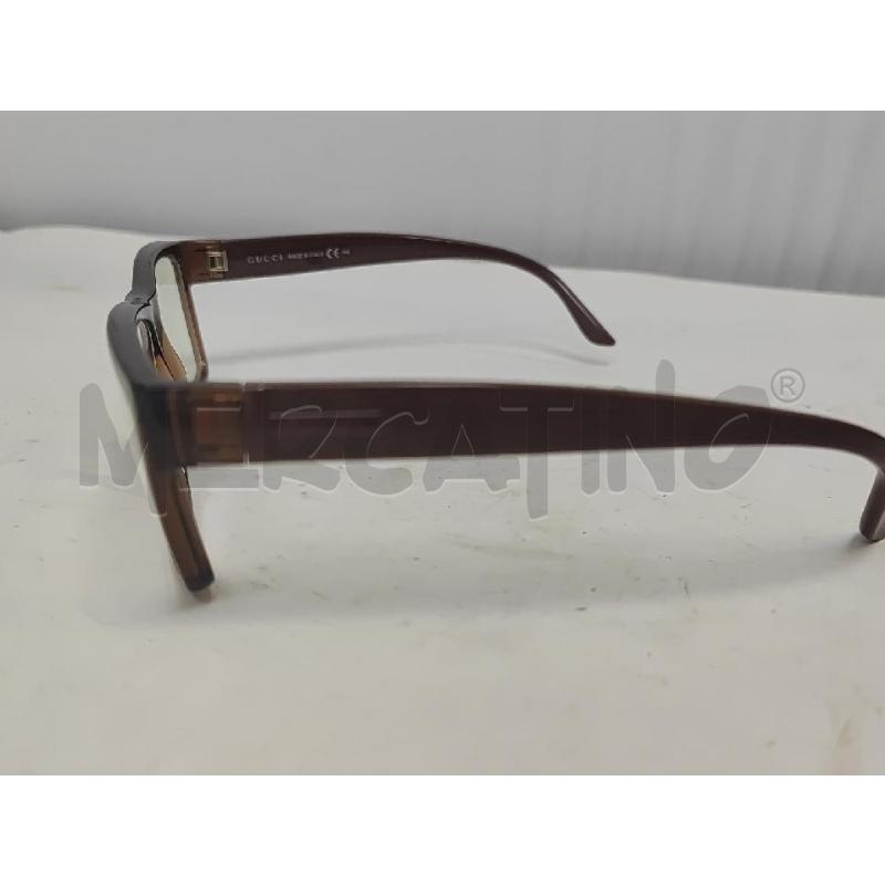 MONTATURA OCCHIALI GUCCI MARRONI GG 1010 | Mercatino dell'Usato Vinci - fraz. sovigliana 2