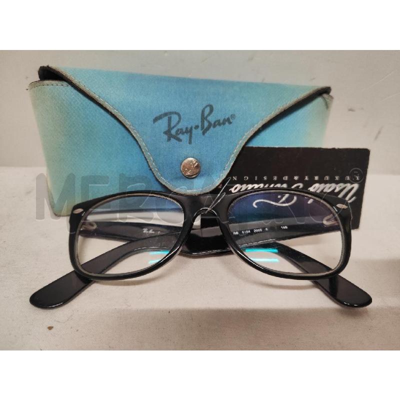 MONTATURA OCCHIALI RAY BAN NERI | Mercatino dell'Usato Vinci - fraz. sovigliana 1