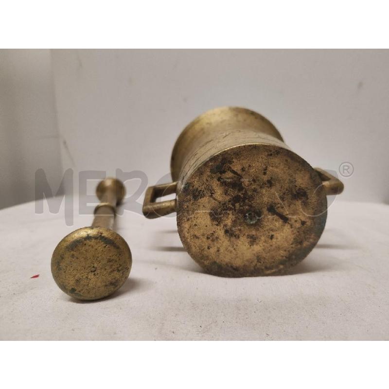 MORTAIO BRONZO CON PESTELLO | Mercatino dell'Usato Vinci - fraz. sovigliana 3