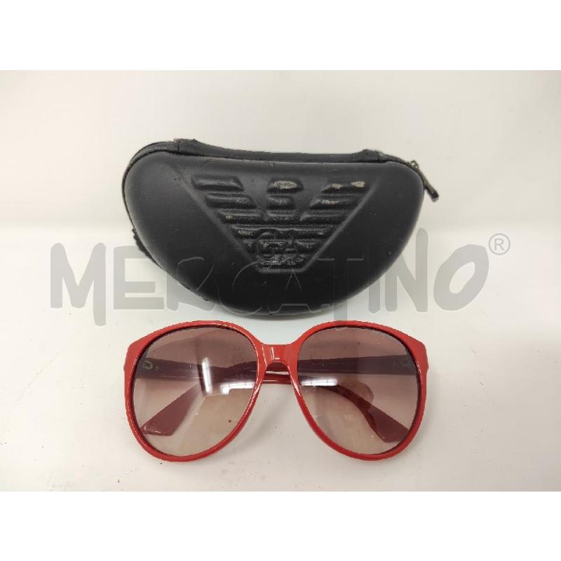 OCCHIALI DONNA EMPORIO ARMANI ROSSI DA SOLE | Mercatino dell'Usato Vinci - fraz. sovigliana 1
