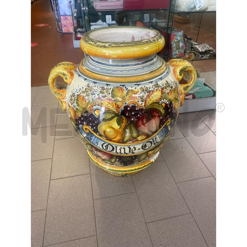 ORCIO VASO CERAMICA BRISTOW POTTERIES MALTA H.65 | Mercatino dell'Usato Vinci - fraz. sovigliana 1