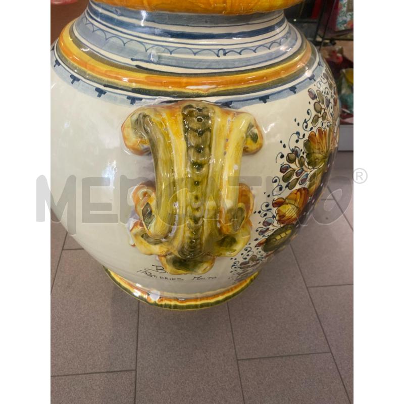 ORCIO VASO CERAMICA BRISTOW POTTERIES MALTA H.65 | Mercatino dell'Usato Vinci - fraz. sovigliana 3