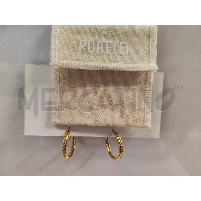 ORECCHINI CERCHI PALLINI PURELEI  | Mercatino dell'Usato Vinci - fraz. sovigliana 1