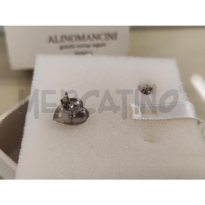 ORECCHINI CUORICINI ARGENTATI | Mercatino dell'Usato Vinci - fraz. sovigliana 2
