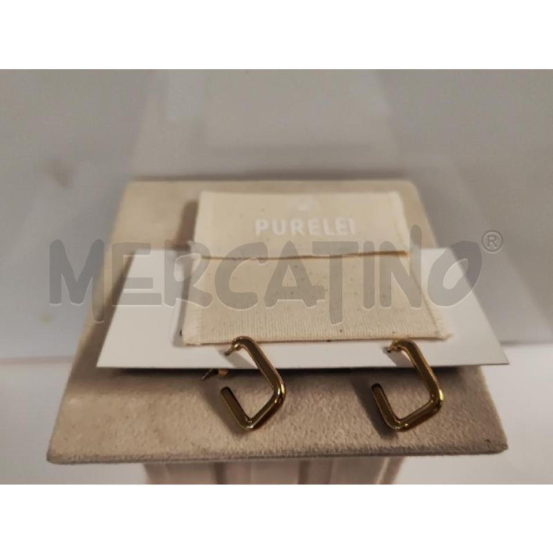 ORECCHINI PURELEI RETT. | Mercatino dell'Usato Vinci - fraz. sovigliana 1