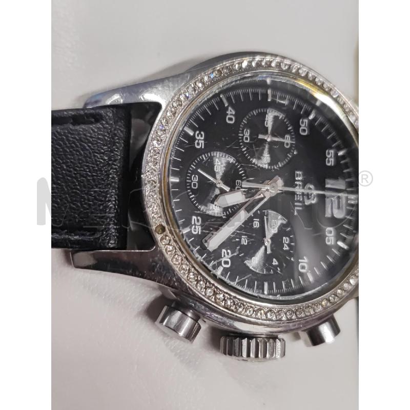 OROLOGIO DA POLSO BREIL TONDO NERO STRASS  | Mercatino dell'Usato Vinci - fraz. sovigliana 3