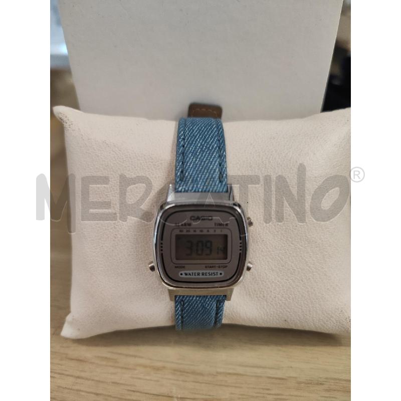 OROLOGIO DA POLSO CASIO DIGITALE CINTURINO AZZURRO | Mercatino dell'Usato Vinci - fraz. sovigliana 1