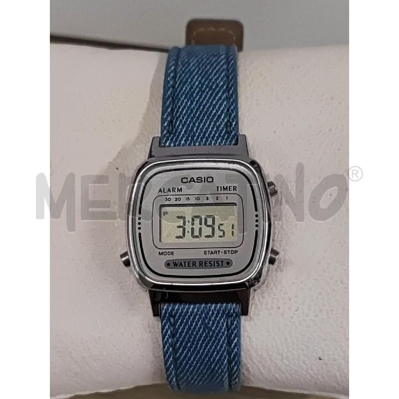 OROLOGIO DA POLSO CASIO DIGITALE CINTURINO AZZURRO | Mercatino dell'Usato Vinci - fraz. sovigliana 3