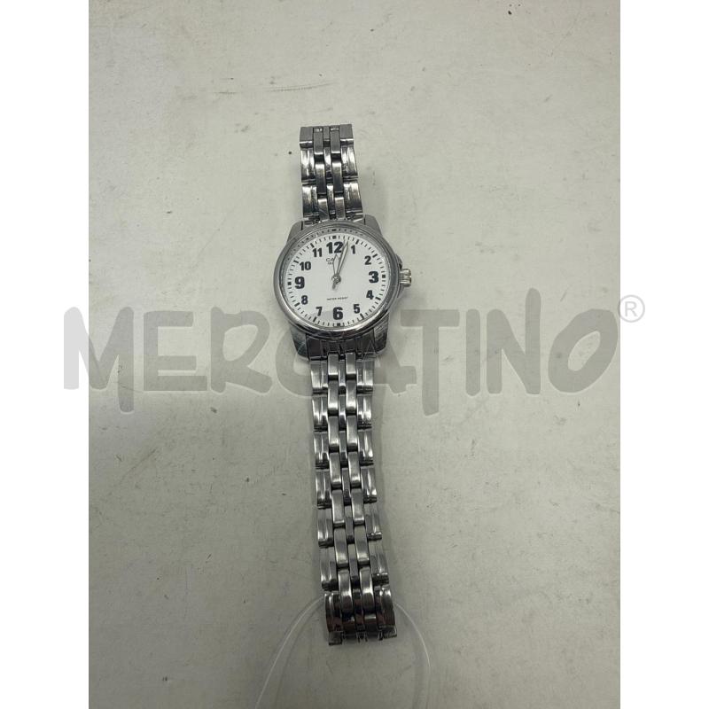 OROLOGIO DA POLSO CASIO TONDO QUADRANTE BIANCO | Mercatino dell'Usato Vinci - fraz. sovigliana 1