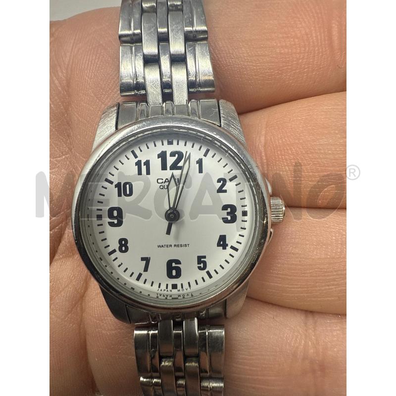 OROLOGIO DA POLSO CASIO TONDO QUADRANTE BIANCO | Mercatino dell'Usato Vinci - fraz. sovigliana 2