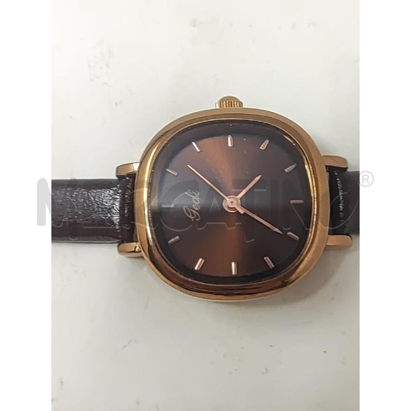 OROLOGIO DA POLSO GEDI CINTUEINO MARRONE | Mercatino dell'Usato Vinci - fraz. sovigliana 2