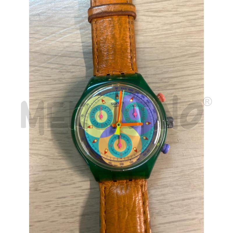 OROLOGIO DA POLSO SWATCH CHRONO NOS SOUND SCL102 1993 | Mercatino dell'Usato Vinci - fraz. sovigliana 2