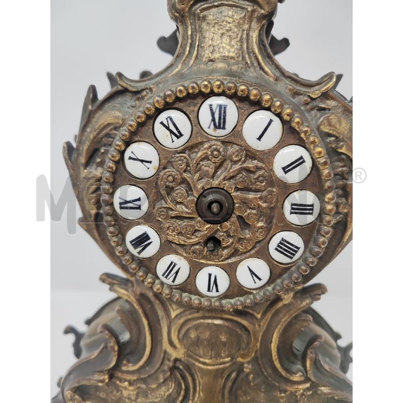 OROLOGIO DA TAVOLO METALLO MANCA LE LANCETTE DA RISISTEMARE | Mercatino dell'Usato Vinci - fraz. sovigliana 2