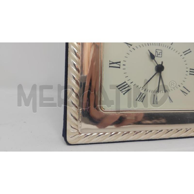 OROLOGIO DA TAVOLO RETT. ARGENTATO ITS | Mercatino dell'Usato Vinci - fraz. sovigliana 2