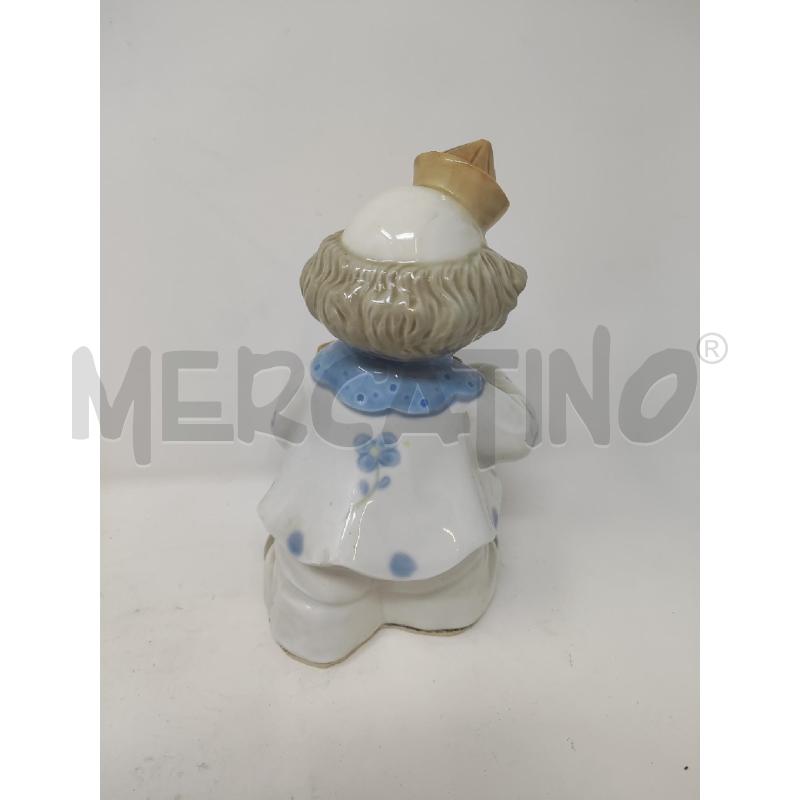 PAGLIACCIO SANBO CERAMICA CON STRUMENTO MUSICALE | Mercatino dell'Usato Vinci - fraz. sovigliana 2