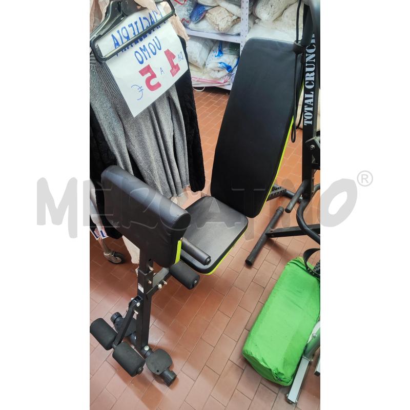 PANCA FITNESS BODYBUILDING NERA BORDI VERDI | Mercatino dell'Usato Vinci - fraz. sovigliana 1