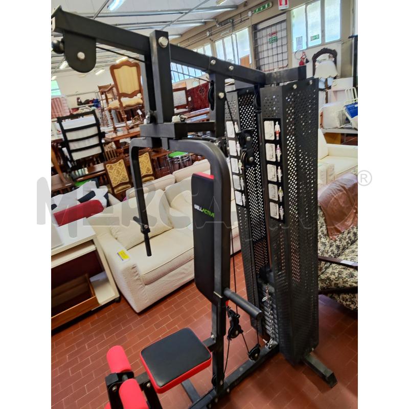 PANCA MULTIFUNZIONE WELLACTIVECON PESI | Mercatino dell'Usato Vinci - fraz. sovigliana 3