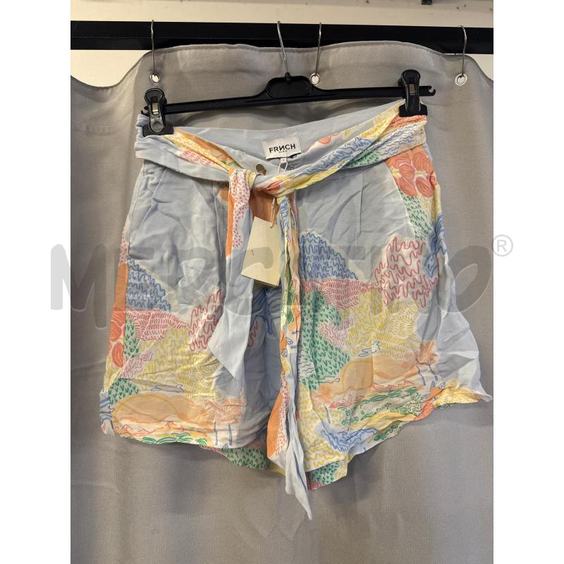 PANTALONCINO DONNA FRNCH AZZURRI FIORI TG.M NUOVI | Mercatino dell'Usato Vinci - fraz. sovigliana 1
