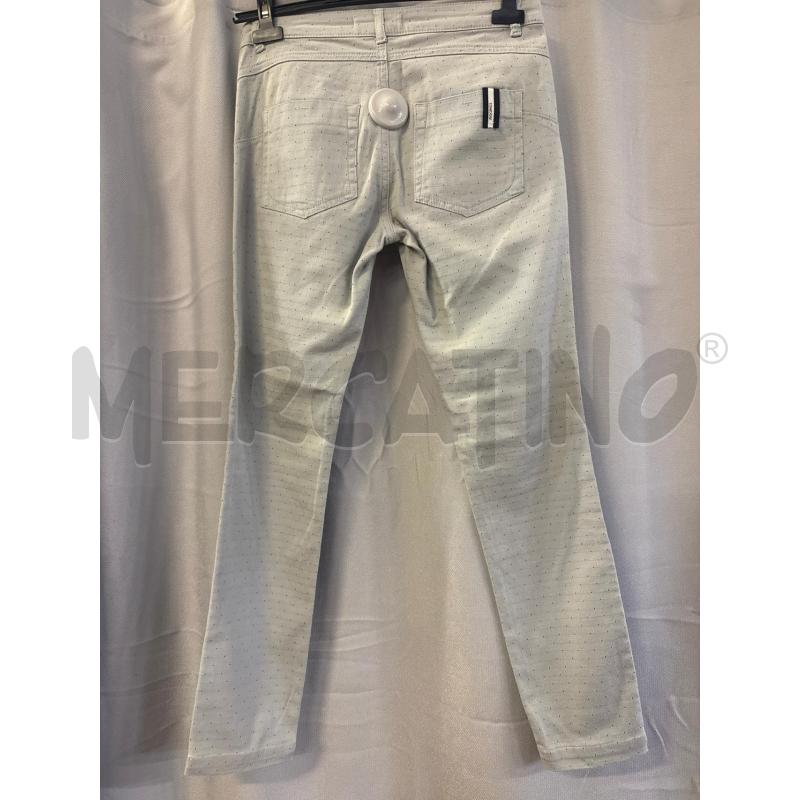 PANTALONE DONNA CARACTERE AZZURRI PUNTINI BLU TG.28 | Mercatino dell'Usato Vinci - fraz. sovigliana 3