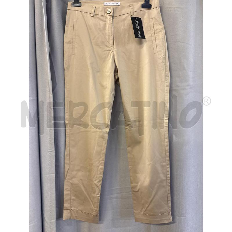 PANTALONE DONNA CARACTERE BEIGE TG.42 | Mercatino dell'Usato Vinci - fraz. sovigliana 1