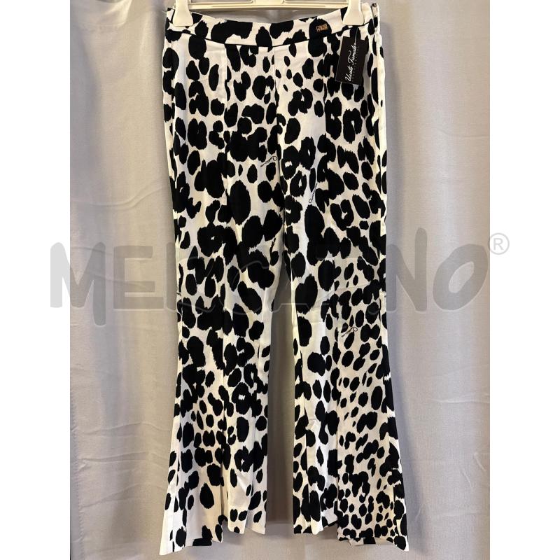 PANTALONE DONNA CAVALLI CLASS BIANCHI ANIMALIER TG.42 | Mercatino dell'Usato Vinci - fraz. sovigliana 1