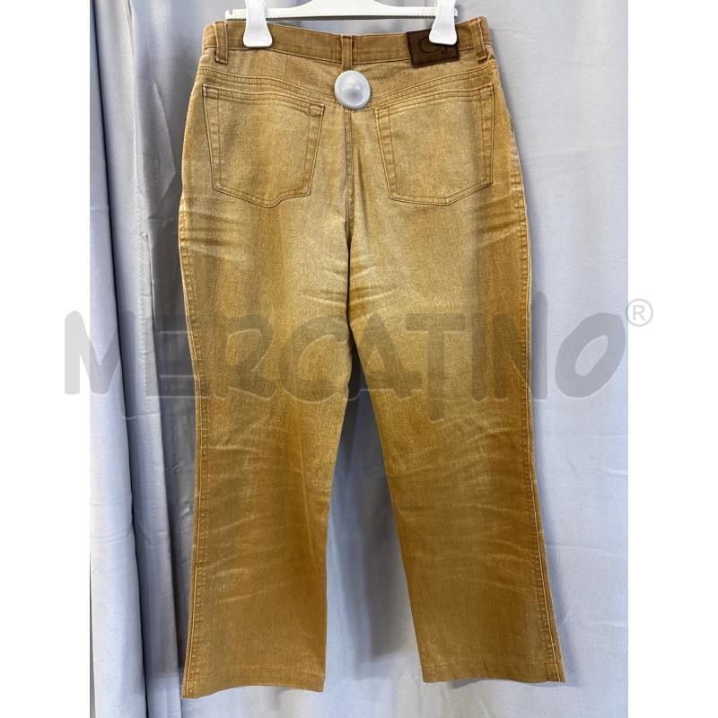 PANTALONE DONNA CAVALLI JEANS TG.32 GIALLO OCRA | Mercatino dell'Usato Vinci - fraz. sovigliana 3