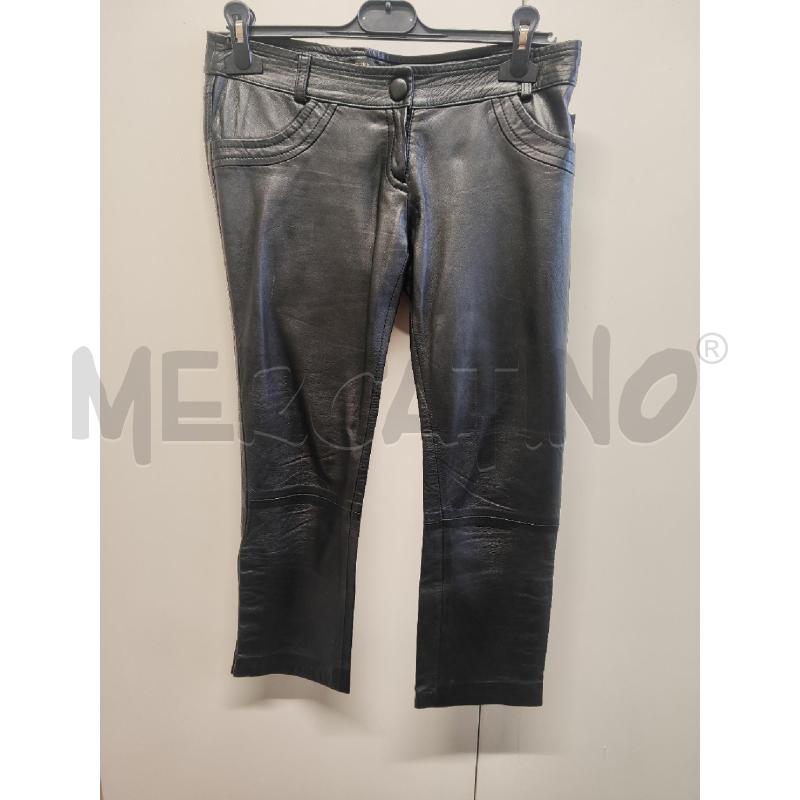 PANTALONE DONNA CELYN B PELLE NERI TG.42 | Mercatino dell'Usato Vinci - fraz. sovigliana 1