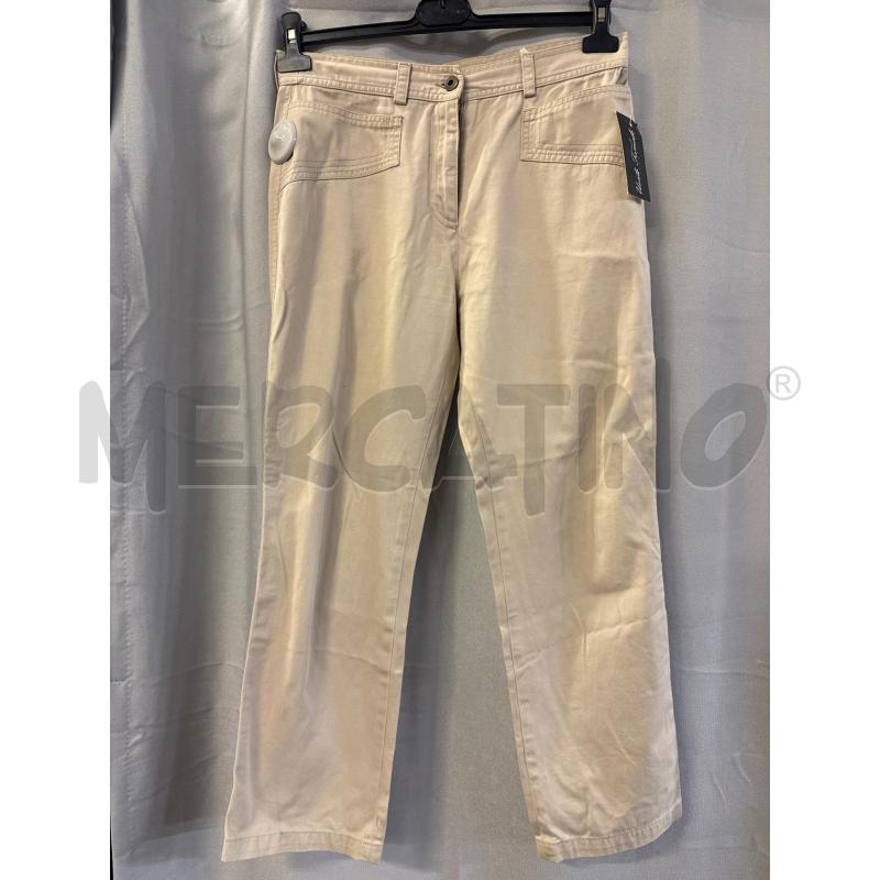 PANTALONE DONNA CERRUTI JEANS BEIGE TG.46 | Mercatino dell'Usato Vinci - fraz. sovigliana 1