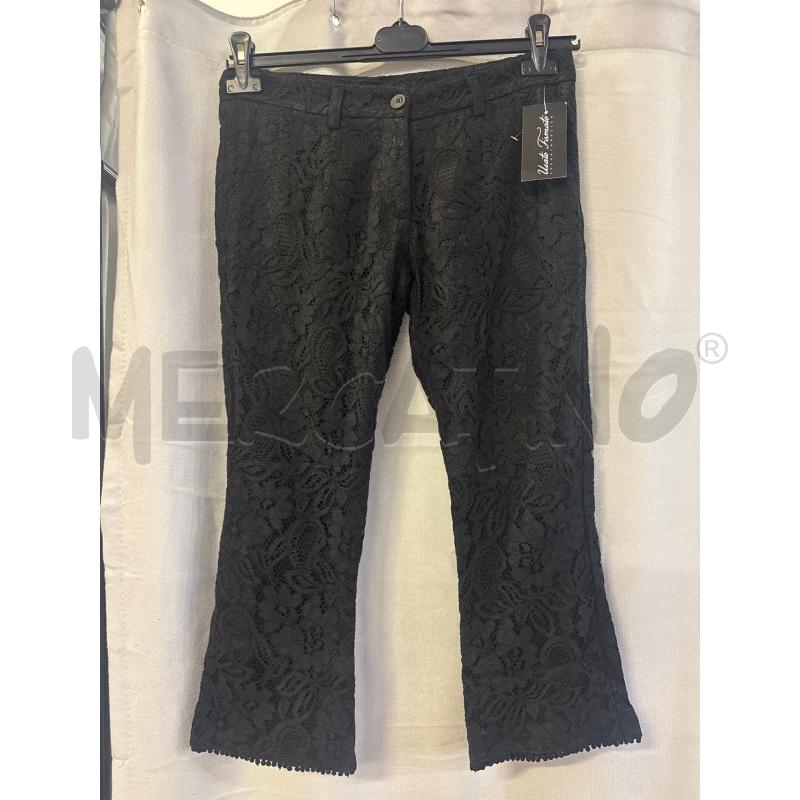 PANTALONE DONNA DENNY ROSE PIZZO NERI TG.42 | Mercatino dell'Usato Vinci - fraz. sovigliana 1