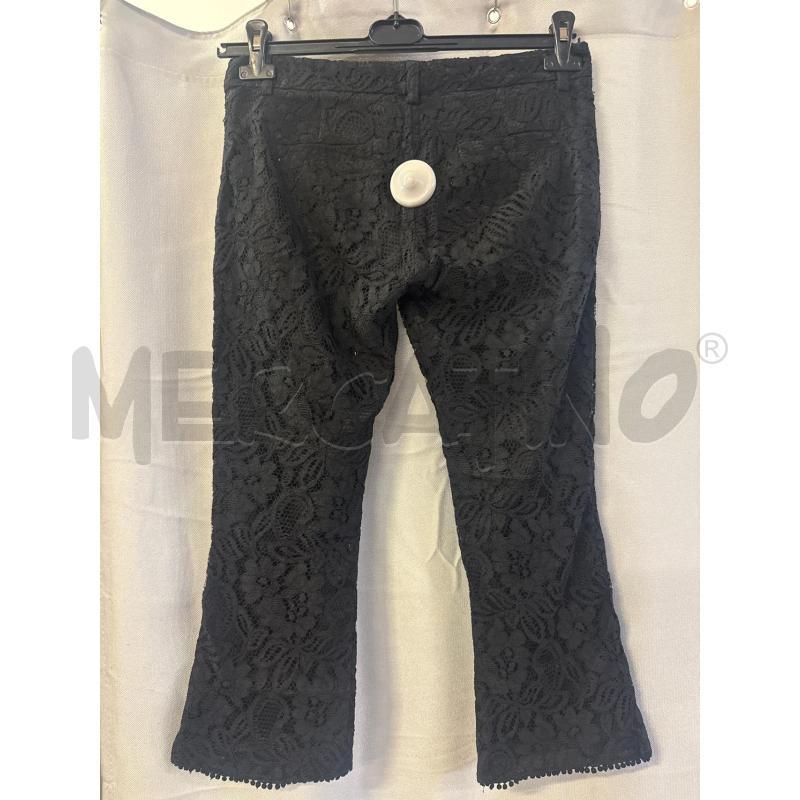 PANTALONE DONNA DENNY ROSE PIZZO NERI TG.42 | Mercatino dell'Usato Vinci - fraz. sovigliana 3