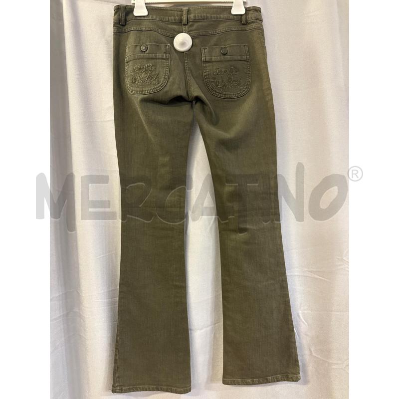 PANTALONE DONNA DENNY ROSE VERDE TG.M | Mercatino dell'Usato Vinci - fraz. sovigliana 2