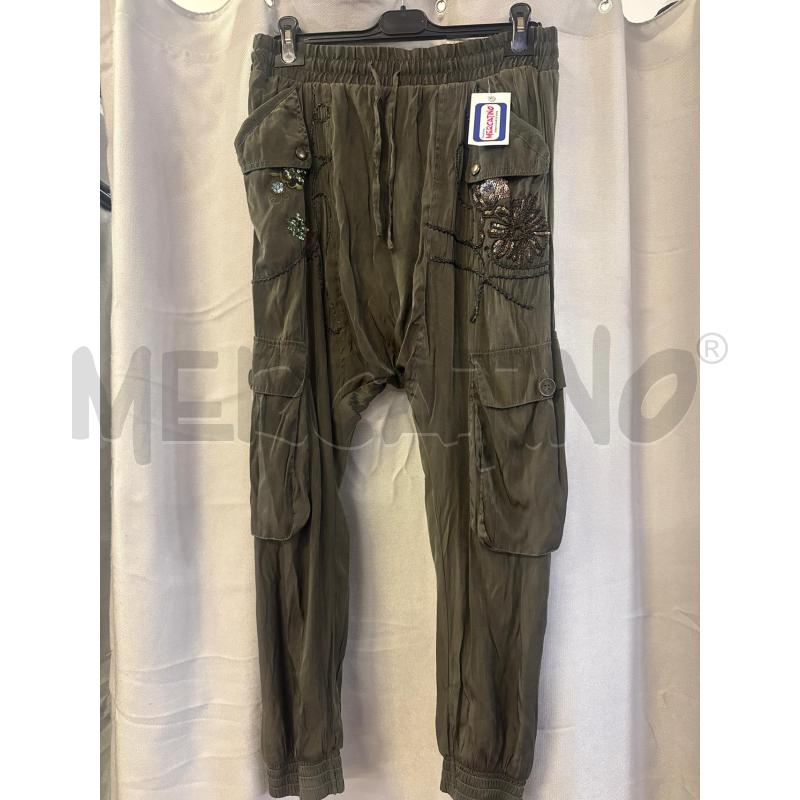 PANTALONE DONNA DESIGUAL VERDI TG.S | Mercatino dell'Usato Vinci - fraz. sovigliana 1