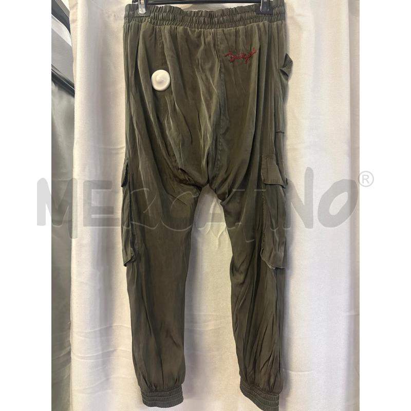 PANTALONE DONNA DESIGUAL VERDI TG.S | Mercatino dell'Usato Vinci - fraz. sovigliana 2