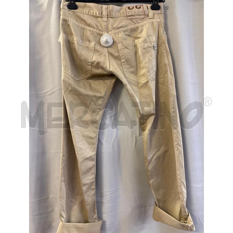 PANTALONE DONNA DONDUP BEIGE TG.32 | Mercatino dell'Usato Vinci - fraz. sovigliana 2
