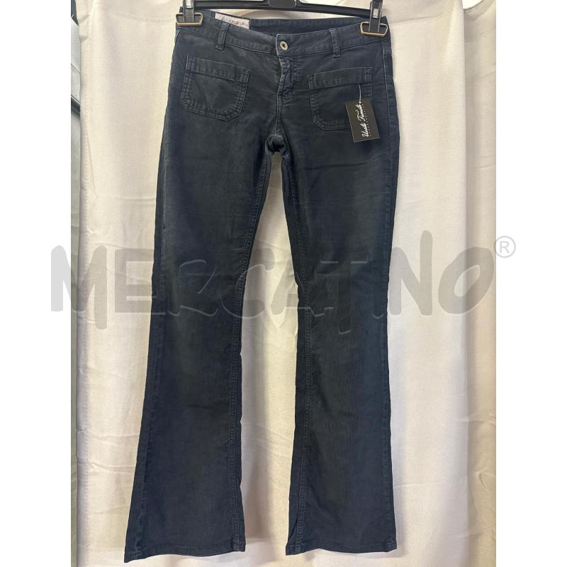 PANTALONE DONNA DONDUP VELLUTO BLU TG.29 | Mercatino dell'Usato Vinci - fraz. sovigliana 1