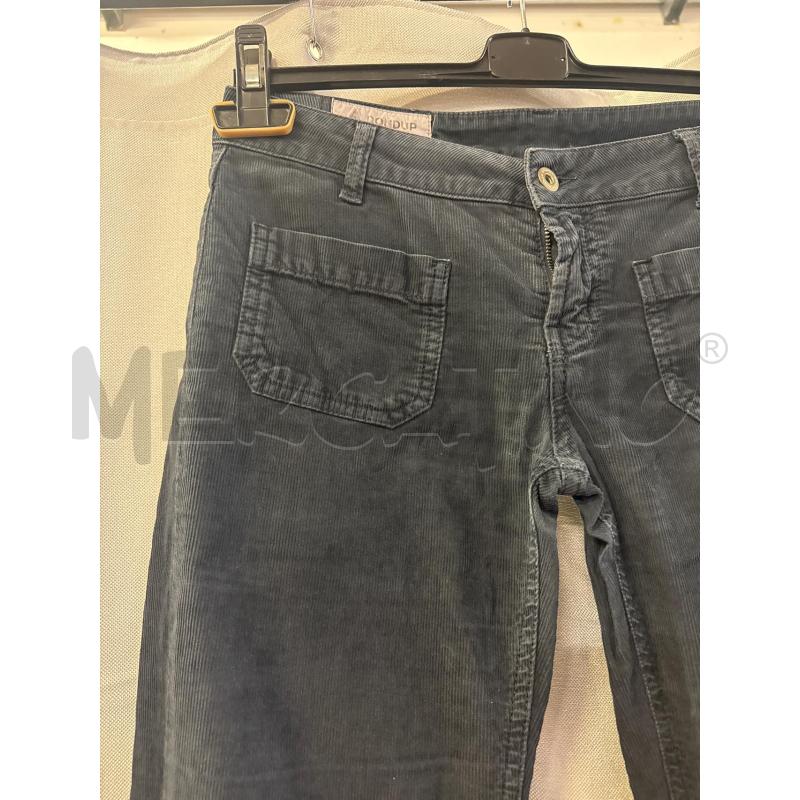 PANTALONE DONNA DONDUP VELLUTO BLU TG.29 | Mercatino dell'Usato Vinci - fraz. sovigliana 2