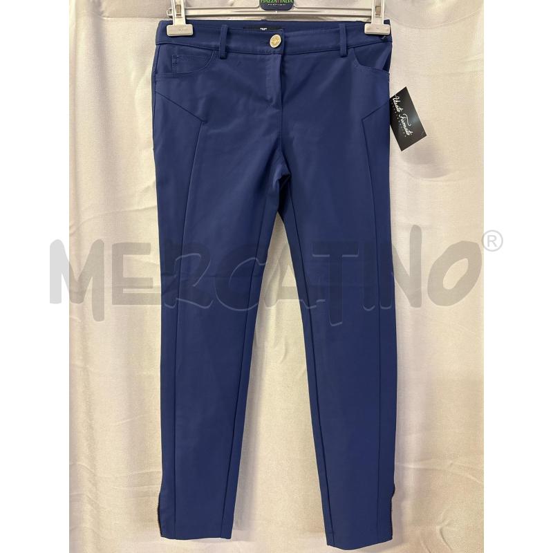 PANTALONE DONNA ELISABETTA FRANCHI BLUETTE TG.42  | Mercatino dell'Usato Vinci - fraz. sovigliana 1