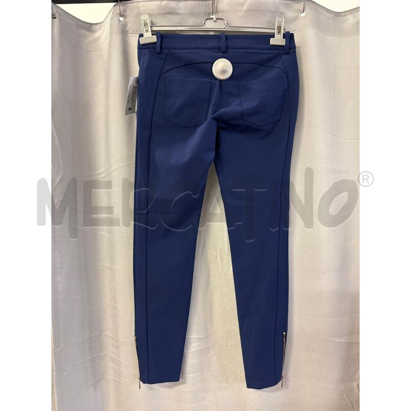 PANTALONE DONNA ELISABETTA FRANCHI BLUETTE TG.42  | Mercatino dell'Usato Vinci - fraz. sovigliana 2