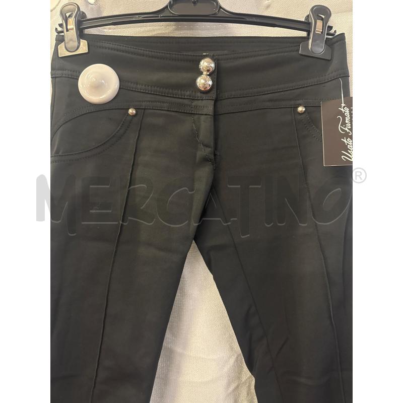 PANTALONE DONNA ELISABETTA FRANCHI NERI TG.38 | Mercatino dell'Usato Vinci - fraz. sovigliana 2