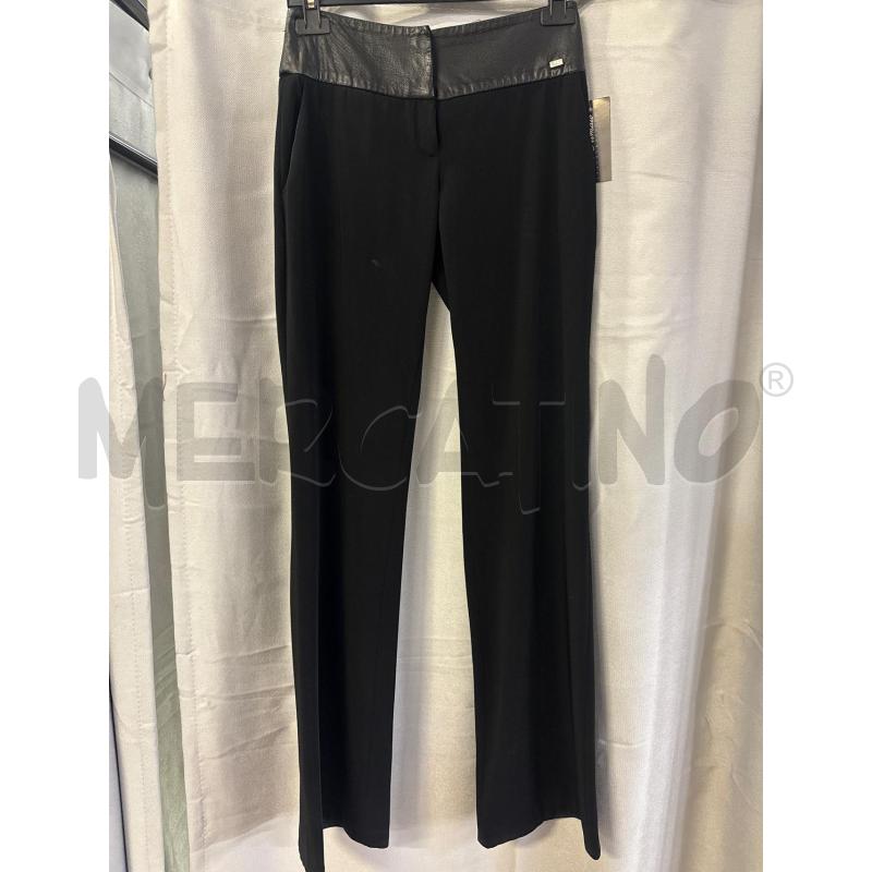 PANTALONE DONNA ELISABETTA FRANCHI NERO TG.40 CINTURINO PELLE | Mercatino dell'Usato Vinci - fraz. sovigliana 1